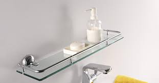Even though, some parts the material is hand polished so that you got the high quality while the glass is also handcrafted. Bathroom Glass Shelves Qs Supplies Uk