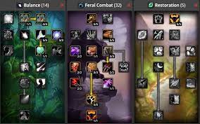 World Of Warcraft Classic Druid Build List | Best Druid Builds