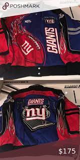 Official Nfl Merchandise New York Giants Jacket Dallas Cowboys Leather Jacket New York Giants Nfl Merchandise
