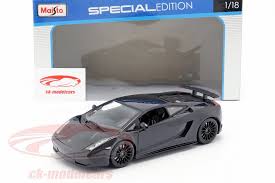 4.8 out of 5 stars. Maisto 1 18 Lamborghini Gallardo Superleggera Year 2007 Black 31149 Model Car 31149 090159311492 8719247186478