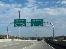 Even as a freeway, beachfront property still lines the side of the road. Interstate 805 California Interstate Guide Com