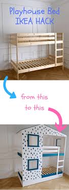 Playhouse Bed For Two Ikea Mydal Hack Playhouse Bed Ikea Mydal Ikea Bed