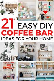 A coffee bar is a great piece to try if you're just getting into furniture making. 21 Stylish Diy Coffee Bar Ideas And Stations For Coffee Lovers