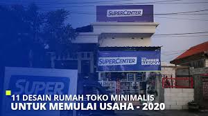 Garasi terbuka untuk hunian model ruko. 11 Desain Rumah Toko Minimalis Untuk Memulai Usaha 2021