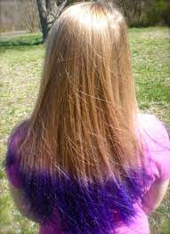 Purple Tips Blonde Purple Tips Hair Blonde Hair With Purple Tips Purple Hair Tips Blue Tips Hair