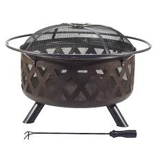 Fire pits & outdoor heating (138). Backyard Creations 29 Diamante Steel Fire Pit At Menards