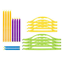 Anylock 803345 Jeu De 18 Clips Pour Fermeture Hermetique De Sachet Multicolore Amazon Fr Cuisine Maison Sachet Jeux Clip