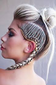 Mohawks are haircuts where both sides of your head are shaven, while leaving a strip of longer hair in the center. Mohawk Hairstyle With Side Dutch Braid Mohawk B Hairs London