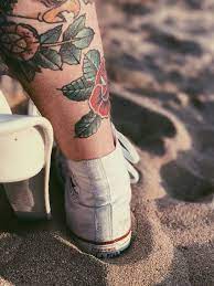 Got Tattoos Uv Damage Is The Leading Cause Of Tattoo Fading So Make Sure They Re Always Protected By Sunscreen Of Exceptio Red Rose Tattoo Tattoos Rose Tattoo