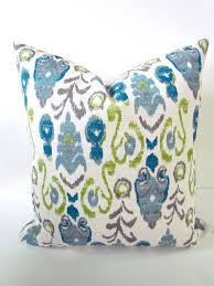 Blue Pillow Decorative Throw Pillows Teal Green Navy Blue Turquoise Throw Pillows Navy Blue Throw Pillows Teal Pillows