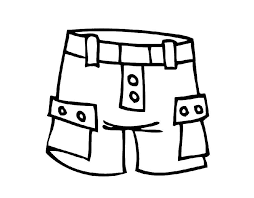 These shorts pictures are online coloring pages that can be colored with color gradients and patterns. Online Coloring Pages Coloring Page Shorts Clothing Download Print Coloring Page