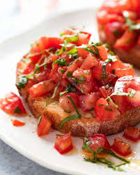 Bruschetta Recipe Tomato Dishes Tomato Recipes Recipetin Eats