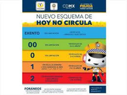 Vehículos y placas en cdmx y edomex este sábado 6 de febrero no circulan los autos con holograma 1 y 2 y foráneos que tengan placas con terminación non. Modificaciones Al Hoy No Circula Entran En Vigor