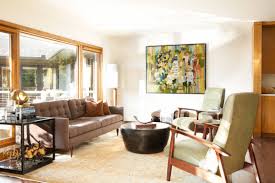 The cushions are filled with high density foam for added comfort and support. Modern Recliner Sofa Midcentury Houzz