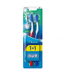 Il est nécessaire de se brosser les dents après chaque repas, soit 3 fois par jour. Oral B 3d White Fresh Duo Toothbrush