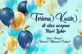Tarikh lahir merupakan hari ulang tahun yang lazimnya disambut bagi menghargai kelahiran seseorang di dunia ini. Terima Kasih Di Atas Ucapan Dan Halimah Mohamed Sadique Facebook