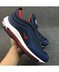 Cheap Nike Air Max 97 Navy Blue Red White Nike1199 Nike Air Max Nike Air Max 97 Nike Air