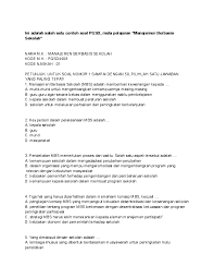 Untuk memperoleh data penulis melakukan wawancara, observasi,. Doc Soal Mbs Dien Rizky Academia Edu