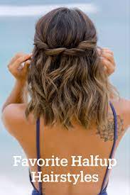 Halfup Hairstyles From The Beach To The Big Day Half Up Hair Up Hairstyles Hair Styles