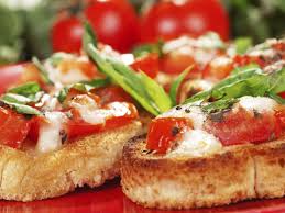 Recette Exquise De Bruschetta A La Tomate Et A La Mozzarella Recette Bruschetta Tomate Bruschetta Tomate Mozzarella Recettes De Cuisine