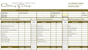 Wedding Catering Budget Worksheet Advanced And Simple Event Planning Spreadsheet Catering Options Wedding Catering