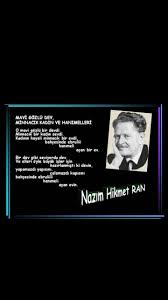O Mavi Gozlu Bir Devdi Minnacik Bir Kadini Sevdi Nazim Hikmet Guzel Soz Siir Sanati Yazarlar