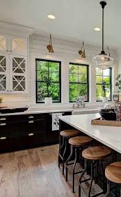 Black And White Farmhouse Kitchen Ideas Black And White Kitchen Ideas Home Decor Kitchen Modern Farmhouse Kitchens Home Renovation