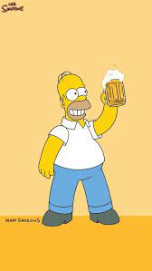 Get Off My Phone Lock Screen Wallpaper Backgrounds 54 Ideas Homer Simpson Beer Homer Simpson Bart Simpson Art