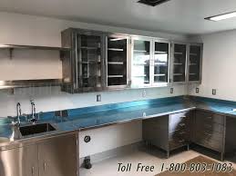 stainless steel storage casework