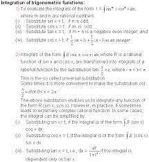 Integration Of Trigonometric Functions Math Formulas Mathematics Formulas Basic Math Formulas
