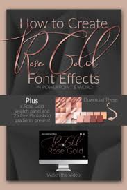 The decimal rgb color code is rgb (183,110,121). Gold Color Code How To Make Gold Font Photoshop Effects Prettywebz Media Business Templates Graphics