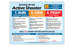 Watch movies online for free. Amazon Com Active Shooter Run Hide Fight Safety Poster Active Shooter Instructions What To Do If There Is An Active Shooter Classroom Safety Workplace Safety Poster 17 X 22