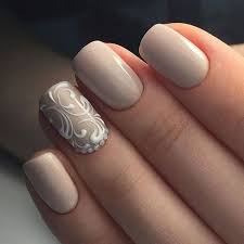 90 Classy Nail Art Ideas Classy Nail Designs Beige Nails Bride Nails