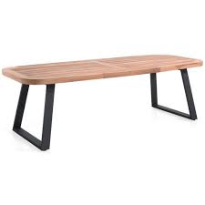 Table De Jardin En Teck Aluminium En 2020 Table Teck Mobilier De Salon Decoration Maison