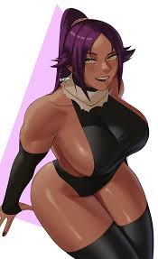 GuD0c :: anime art :: anime :: fandoms :: artist :: Anime Adult :: Anime  Ero Kyonyuu :: Shihouin Yoruichi :: Bleach (anime) :: Anime Unsorted -  JoyReactor