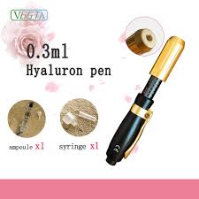 Adjustable high pressure hyaluronic acid pen for anti wrinkle lifting lip hyaluron gun atomizer hyaluron pen injection machine ampoule head for hyaluronic gun product description: 2019 Vesta 0 3ml Hyaluronic Injection Pen Customized Logo Serviced Neelde Free Hyaluronic Acid Pen For Lip Filler Buy At The Price Of 79 00 In Alibaba Com Imall Com