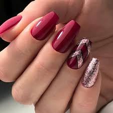 36 Pretty Trending Fall Nails Fall Gel Nails Manicure Nail Designs Burgundy Nails