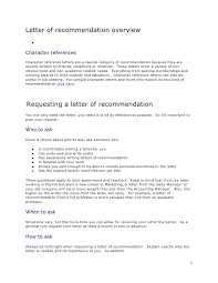 Check spelling or type a new query. Letter Of Recommendation Overview