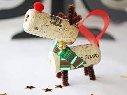 Add your favorite photos, designs, or text to make your ornament your very own. Adorable Diy Reindeer Wine Cork Ornament Fun365