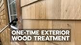 Since deck staining is a reoccurring maintenance requirement, you'll save quite a bit of money throughout a lifetime. Lifetime Wood Treatment For Decks And Fences Youtube
