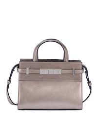 Le Pliage Cuir Medium Handbag With Strap