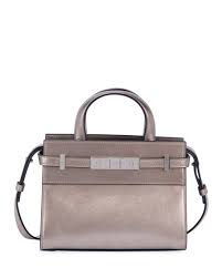 Le Pliage Cuir Medium Handbag With Strap