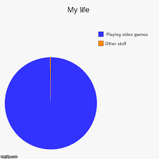 My Life Other Stuff Playing Video Games Image Tagged In