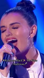 Rebecca Black The Voice Full Performance