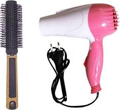 Can be used to add volume to hair, straighten hair, or flatten side. Fully Combo Of Hair Brush Professional And Saloon Use With Blow Dryer Hair Curling Brush For Men And Women Hair Styling Accessory Pack Of 1 Price In India Buy Fully Combo