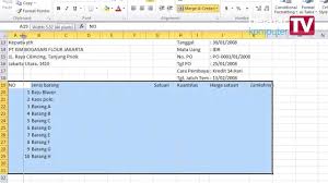 Demikianlah kami bagi dan bahaskan tentang template invoice faktur pdf. Membuat Invoice Dengan Microsoft Excel Youtube