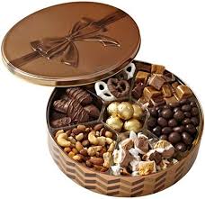 Gourmet Gift Basket Chocolate Gift Box Food Gifts Prime Keepsake Tin Gift Basket Corporate Gift Box Assortment Tray Birthday Sympathy Get Well Men Chocolate Gifts Basket Gourmet Gifts Gourmet Food Gifts