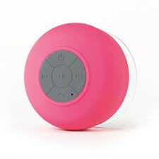 Freshetech Splash Shower Tunes Bluetooth Waterproof Shower Speaker Pink Shower Bluetooth Speaker Shower Speaker Waterproof Shower Speaker