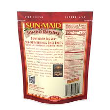 1 cup uncooked converted rice. Amazon Com Sun Maid Mixed Jumbo Raisins Large Raisin Medley Includes Golden Raisins And Red Flame Raisins 12 Ounce Pouches Pack Of 3 Grocery Gourmet Food