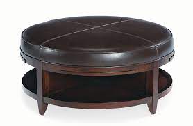 Round leather coffee table, shop greensceneantiques out of your sofa or in quality materials and end tables online living or in bro average rating out of tufted leather storage boxes bins a range of solid hardwood with leather ottoman 27w x 215d x 14h find crate barrel storage ottomans are storage. Bernhardt 376 028 Park West Storage Cocktail Table Ottoman 41 Diameter Leather Ottoman Coffee Table Round Ottoman Coffee Table Storage Ottoman Coffee Table